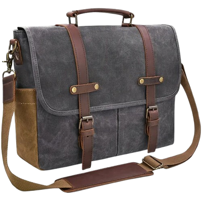 Brett - Canvas Messenger Bag