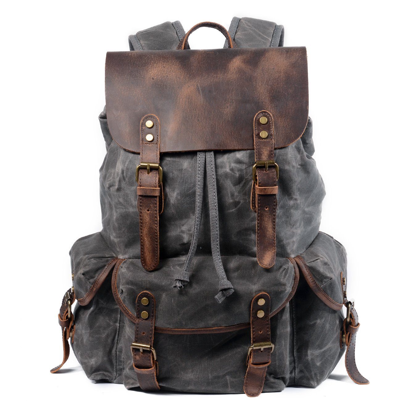 Ridge - Canvas Leather Backpack