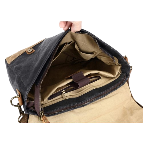 Jack - Canvas Messenger Bag