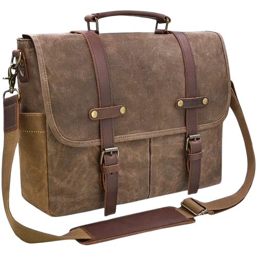 Brett - Canvas Messenger Bag