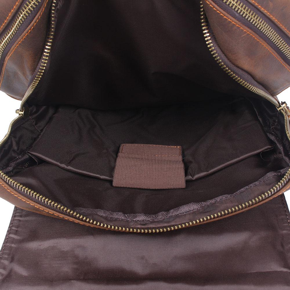 Stellan - Brown Leather Backpack