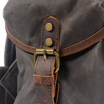 Ridge - Canvas Leather Backpack