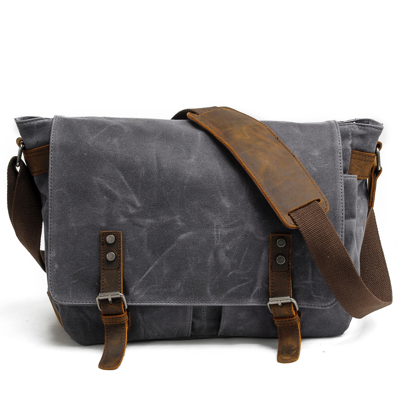 Cillian - Retro Brown Messenger Bag