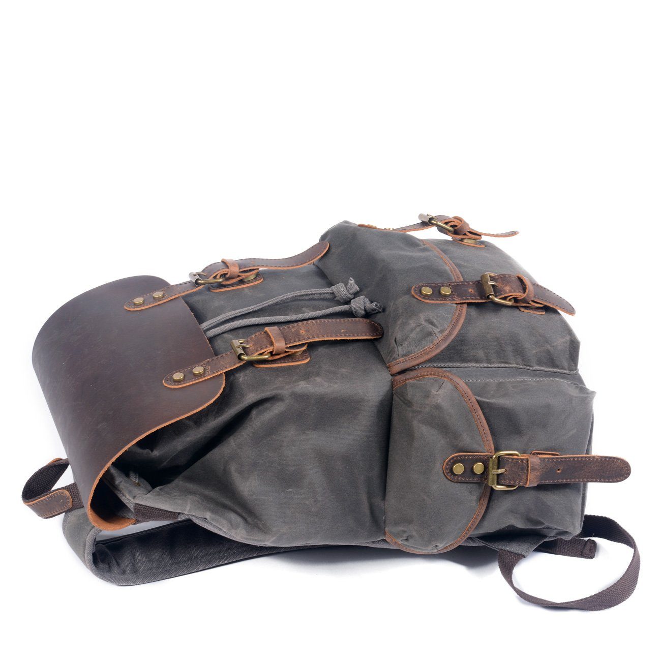 Ridge - Canvas Leather Backpack