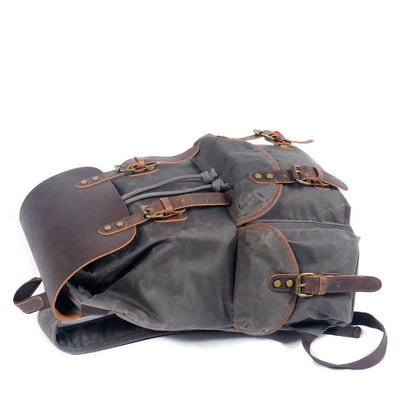 Ridge - Canvas Leather Backpack