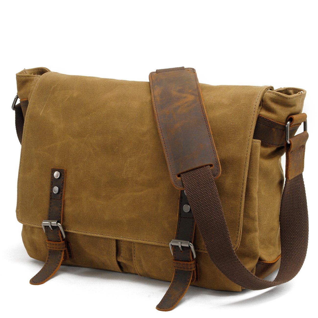 Cillian - Retro Brown Messenger Bag