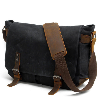 Cillian - Retro Brown Messenger Bag