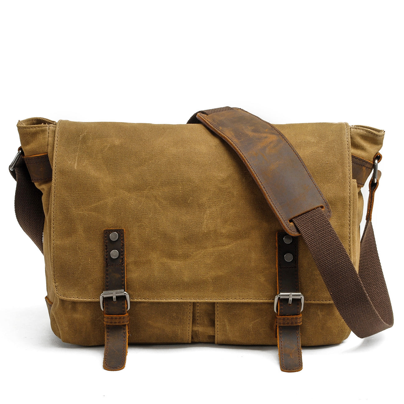 Cillian - Retro Brown Messenger Bag