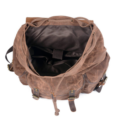 Ridge - Canvas Leather Backpack