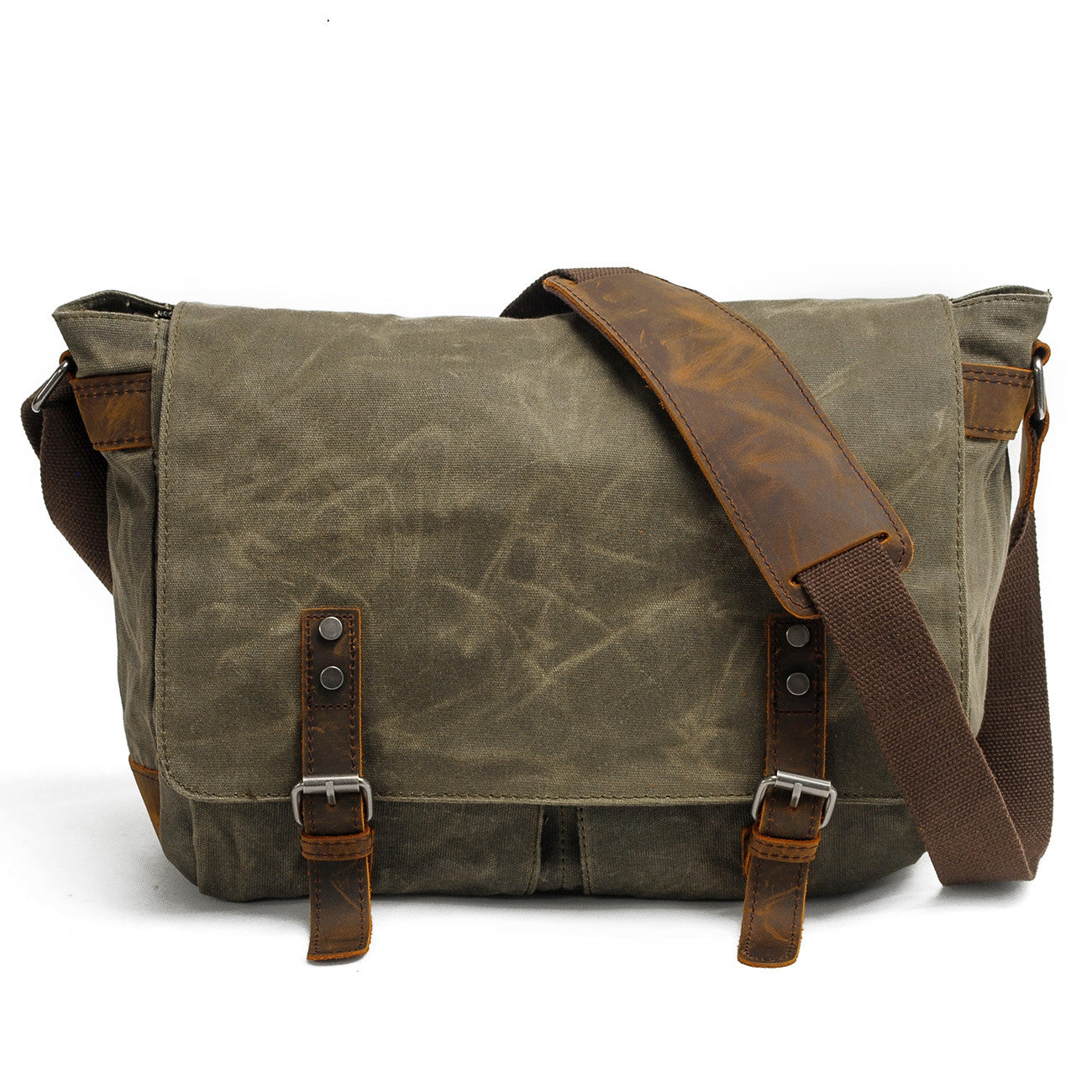 Cillian - Retro Brown Messenger Bag
