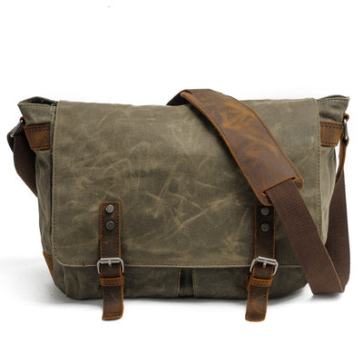 Cillian - Retro Brown Messenger Bag